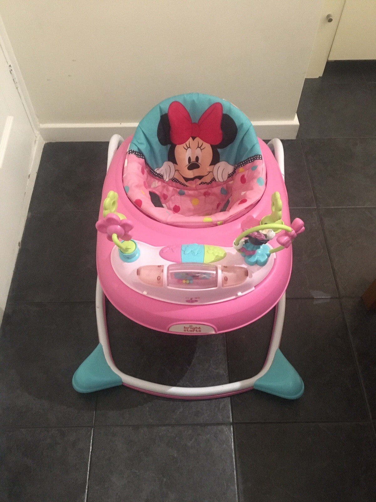 minnie mouse push along walker
