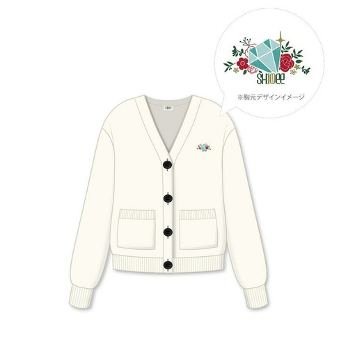 Cárdigan Oficial SHINee JPN Debut Décimo NUEVA LLAVE TAEMIN MINO MINHO JONGHYUN - Imagen 1 de 2