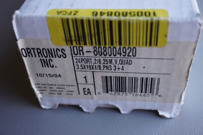 OSTRONICS 24 PORT 6 POS MOD Quad Frame