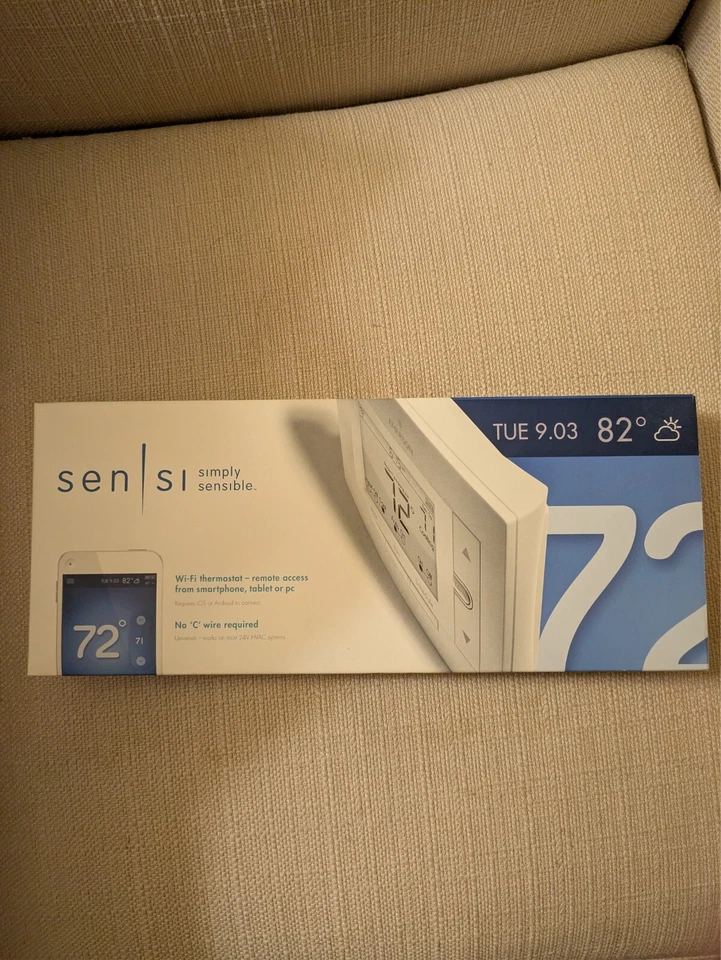 Sensi  Wi-Fi Programmable Thermostat  Model UP500W - Image 2 of 2