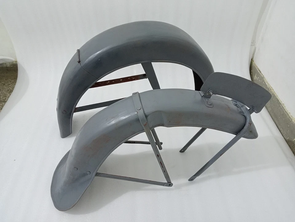 Juego de guardabarros delantero y trasero de acero crudo para BMW R25 AÑOS 50 Foto 2 de 4