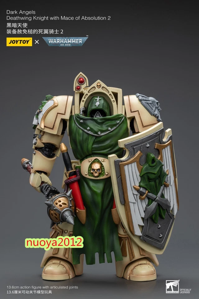 Figura JOYTOY Warhammer 40K JT9213 1:18 Caballero Alamuerte con Maza de Absolución Foto 4 de 4