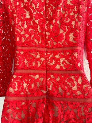 erin fetherston red dress Erin Fetherston for Target red silk heart