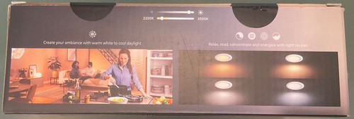 Philips Hue White Ambiance 800 Lumens Downlight 90mm - Brand New - AU Stock - Picture 7 of 9
