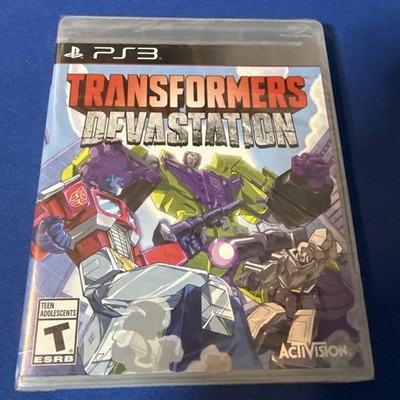 Transformers: Devastation (Sony PS3, 2015) Factory Sealed Peter Cullen as Prime