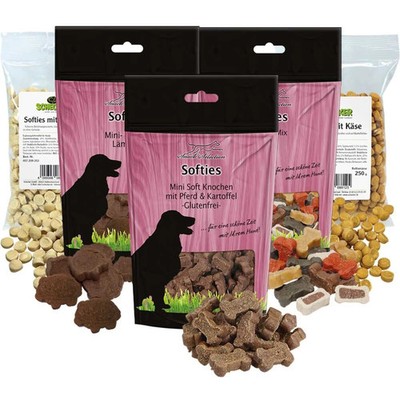 Greenhound Softe Hundeleckerli - 5 x 200 g  - viele Sorten für mehr Abwechslung