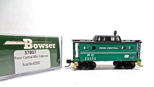 Coche de caboose Penn Central N5 calibre N Bowser 37807 23332 nuevo | Condition: New