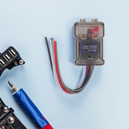 2 Pcs Auto Audioausrüstung Audiozubehör Für Fahrzeuge Digitaler Audiokonverter - 第 7/12 張圖片