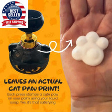 Cute Cat Paw Foam Soap Dispenser Funny Cute Cat Paw Flower Shape Foam Soap Pump