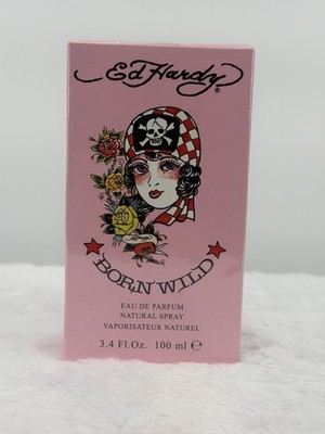 Ed Hardy Born Wild Eau de Parfum 3.4 oz / 100 ml Spray   Sealed Box