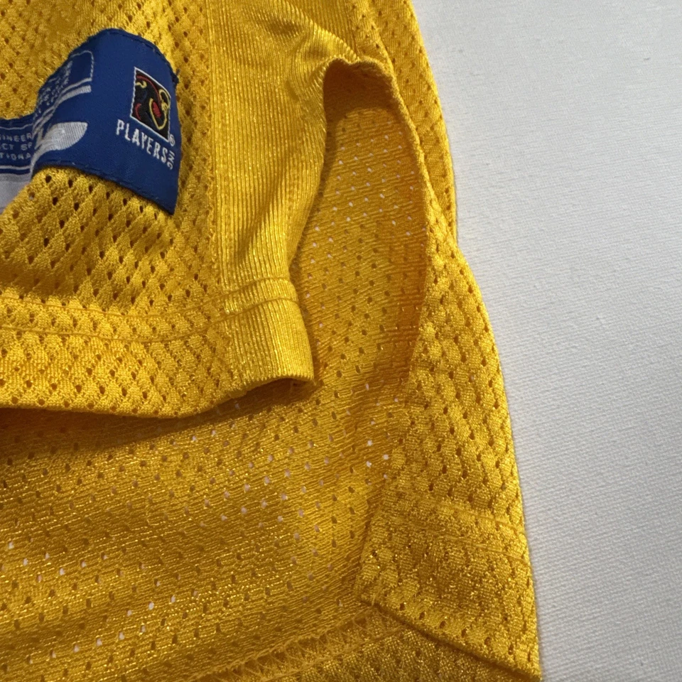 堪萨斯城酋长队老式福尔摩斯牧师球衣锐步野战青年大号金色 — 第 4/4 张图片