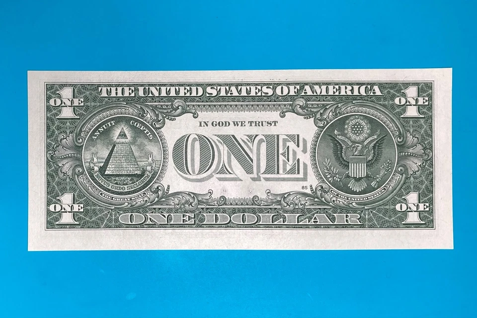 April 13, 1929 (L 04131929 K) BIRTHDAY ANNIVERSARY $1 One Dollar Bill *UNC* - Image 3 of 4