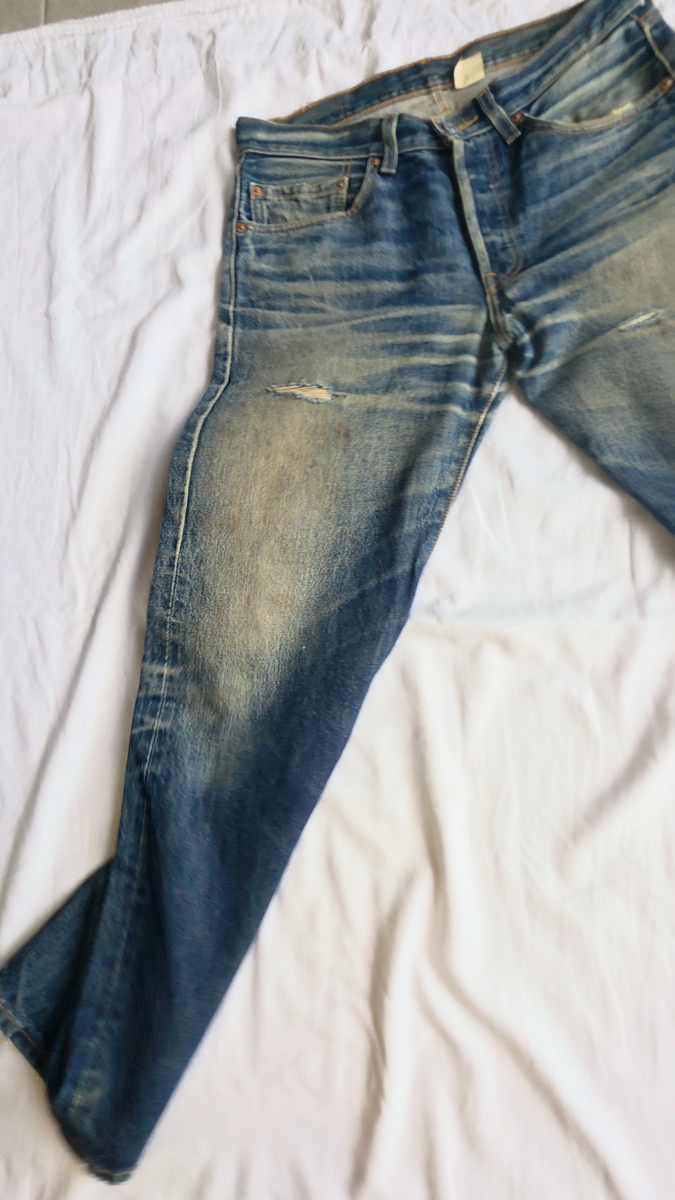 Vintage Levi's 501 – Incredible Whiskers & Fades / W32 L29(actual