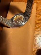 Steel and gold Frederique Constant Highlife automatic cosc brown dial 4