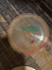 Discraft HADES GLOW  Multicolor Disc Golf Disc Clear with Multicolor Flecks 