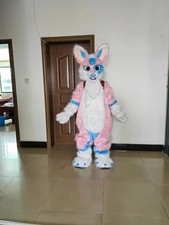 Halloween Lobo Zorro Fursuit Dibujos Animados Mascota Disfraces Halloween Actividad Promoción C