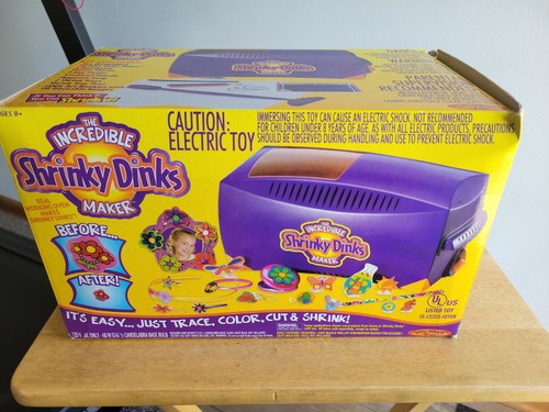 2001 The Incredible Shrinky Dinks Maker With Box And Some Accessories