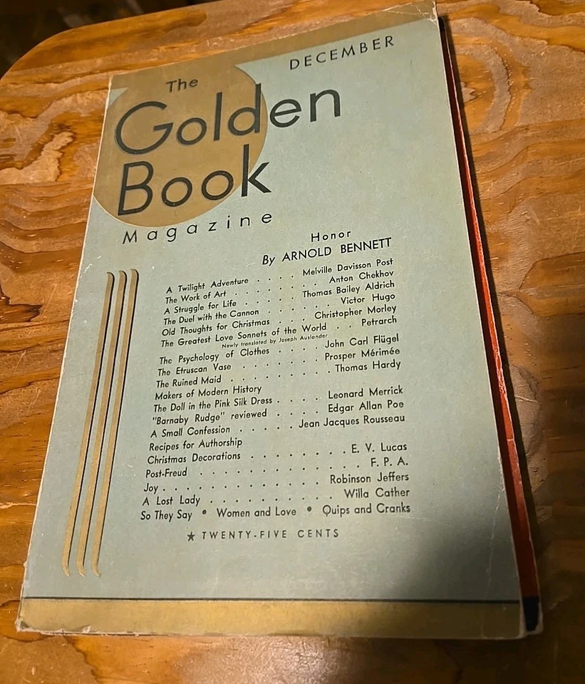 2 THE GOLDEN BOOK MAGAZINEs: December 1931, July 1933 Vintage - Image 4 of 4