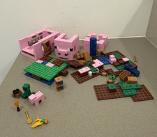 Lego Minifigure & Bricks Minecraft Lot Pig - Free Aus Post! See Description