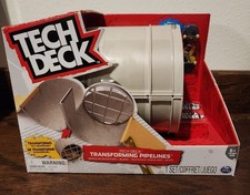 TECH DECK Transforming Pipelines Modular Skatepark Playset Exclusive Fingerboard