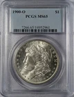 1900 O Morgan Silver Dollar PCGS MS-65