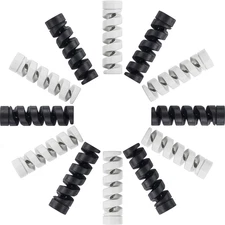 12 Pieces Charging Cable Protector Silicone Spiral Charger Cable Savers for Cord