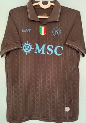 Kevin De Bruyne #11 Napoli New Away Black Soccer Jersey - Size M