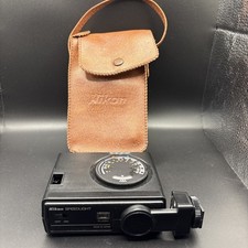 Nikon Speedlight SB-10 Shoe Mount Flash Untested with leather Nikon case
