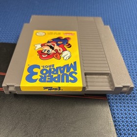 NES Super Mario Bros 3  authentic original Tested Working Cartridge with sleeve