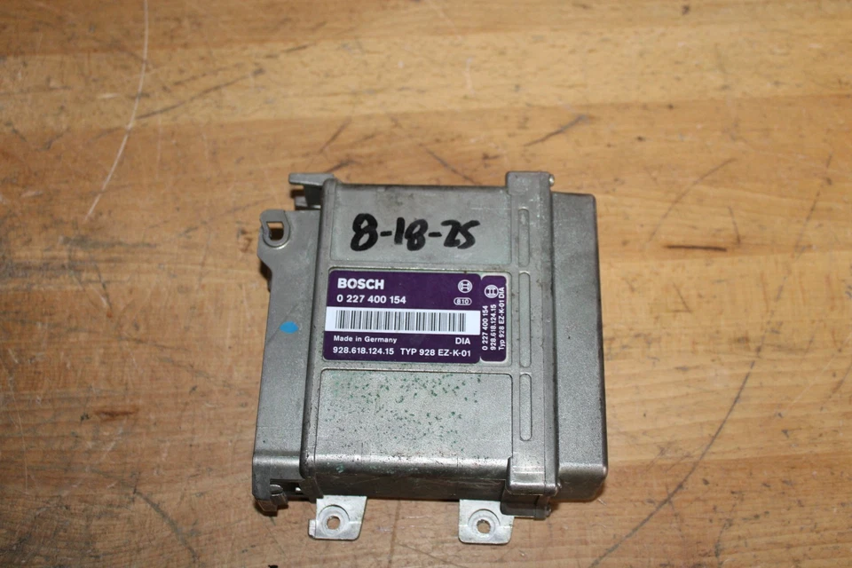 Porsche 928 S4 1989 92861812415 0227400154 unidad de control de encendido unidad de control Foto 3 de 4