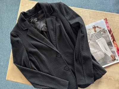 Comma - Blazer Stretch  - schwarz-  Gr. 40