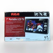 RCA 7 LED Portable Digital TV DPTM70R With Case And Accessories DPTM70R