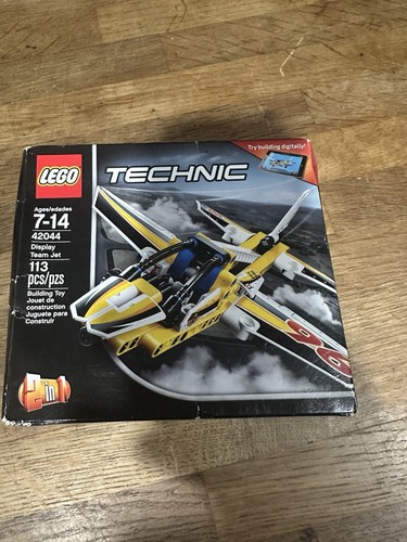 LEGO TECHNIC Display Team Jet (42044) Complete Retired Set - Picture 3 of 4