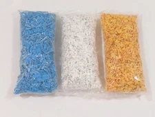 HDPE2 High Density Polyethylene Micro Shredded Multi-Color 24 oz Recycled LOT #8