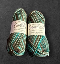 Knit Picks Stroll Fingering Aloha Multi Lot Of 2 #13690 50 G Each
