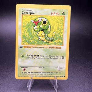 1st Edition Caterpie | eBay