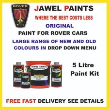 2K Car Paint -Rover Colours - 5 Litre Kit GLOSS FINISH Full Range Drop down Menu