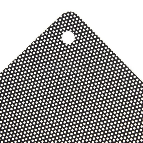5PCS 120mm Cuttable Black PVC PC Fan Dust Filter Dustproof Case Computer M&I4 - Afbeelding 4 van 6