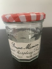 EMPTY Bonne Maman Preserves Glass Jar