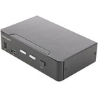 StarTech.com 2-portowy przełącznik HDMI KVM - pojedynczy monitor 4K 60Hz Ultra HD HDR - biurko