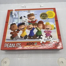 Peanuts Gang Ceaco Puzzle 400 Piece Together Time 18x24 New Sealed 2016