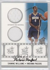 2006-07 Topps Big Game Picture Perfect Jersey Shorts 75/99 Shawne Williams 0a1