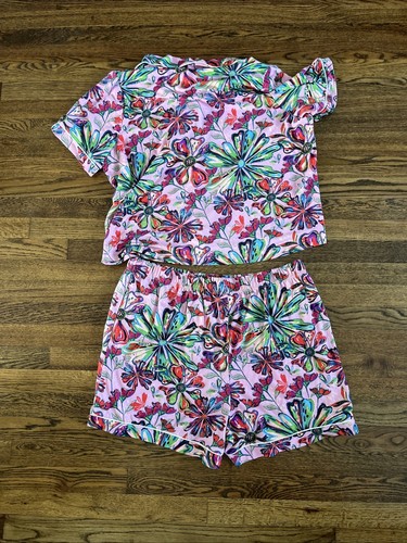 BERKSHIRE Blanket And Home Artist Series Etta Vee PJ Set New W Tags 1X Pajamas - Picture 9 of 9