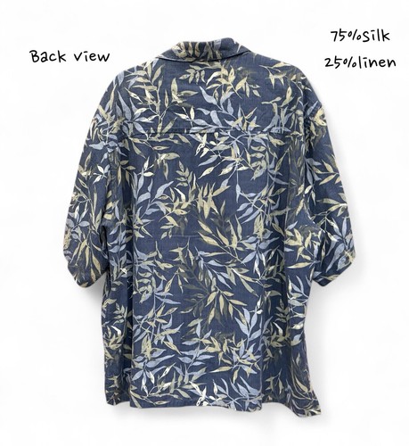 Camisa manga corta estampado tropical PARADISE COVES XXL, USADA EN EXCELENTE ESTADO - Imagen 4 de 4