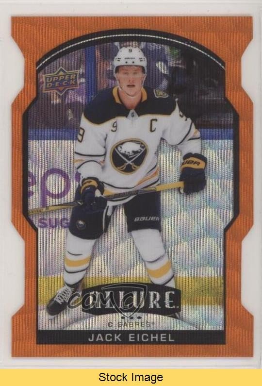 2020-21 Upper Deck Allure Orange Slice Jack Eichel #68 READ 0mf0