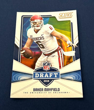 2018 Score Football Baker Mayfield NFL Draft Rookie Card #17 Set Break NM. rookie card picture