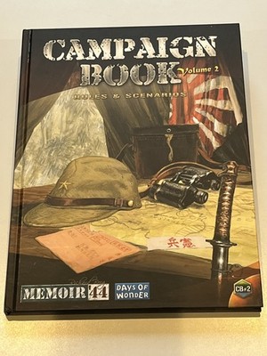Memoir '44 Campaign Book Volume 2 Days of Wonder Board Game