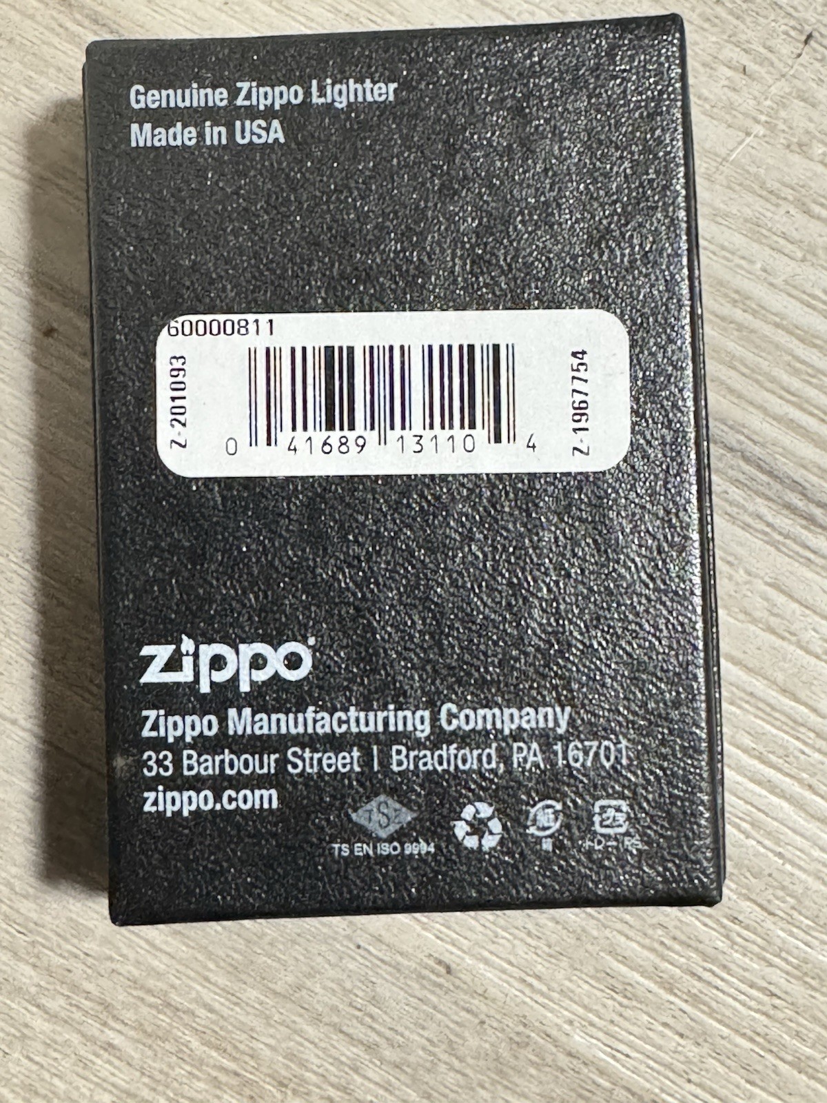 Zippo 1652 Slim Venetian High Polish Chrome Lustre