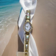 ЧАЙКА CHAIKA USSR CERAMIC WRISTWATCH LADIES WATCH MANUAL WINDING VINTAGE