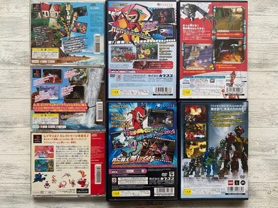 SONY PS 1 2 Tomba & Rayman & Viewtiful Joe 1 2 & Robots & Bionicle